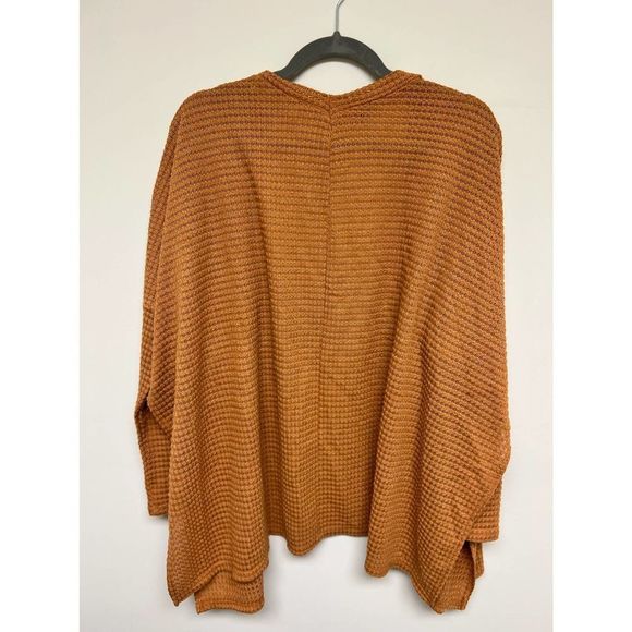 Double Zero- Orange Cardigan- Size Small - Picture 6 of 7